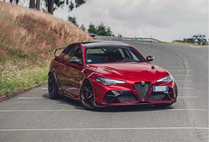 GTAM Style Front Bumper – Compatible with Alfa Romeo Giulia Base & Sport