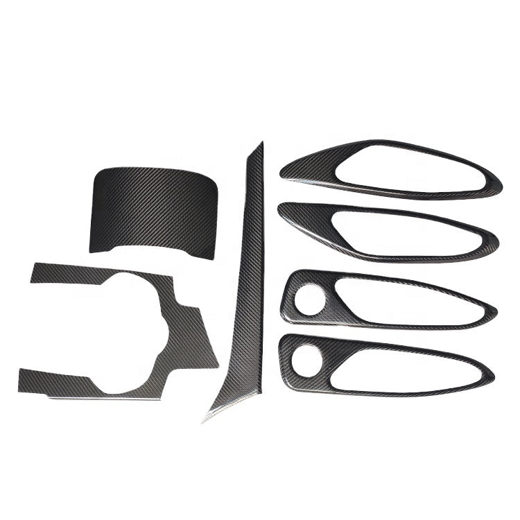 Carbon Fiber Interior Trim Set For Giulia 17-19 Models