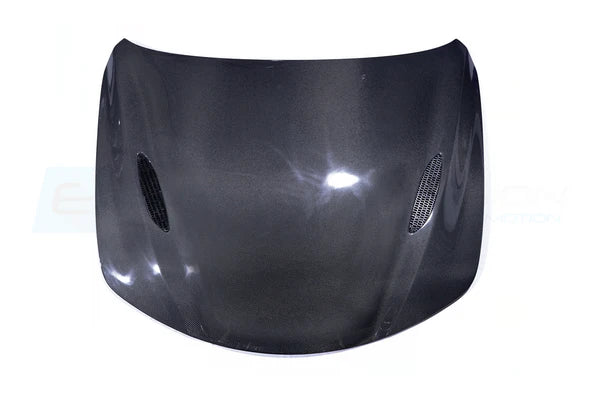 Quadrifoglio Style Carbon Fiber Hood
