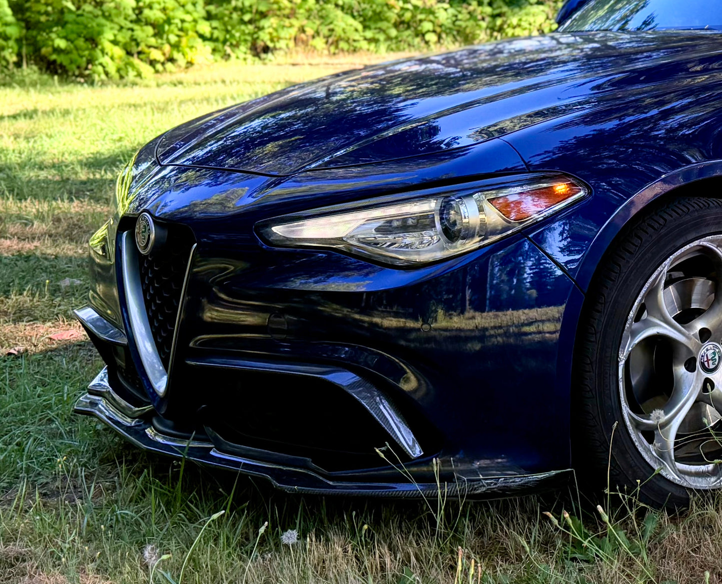 Alfa Giulia Sport Model Canards