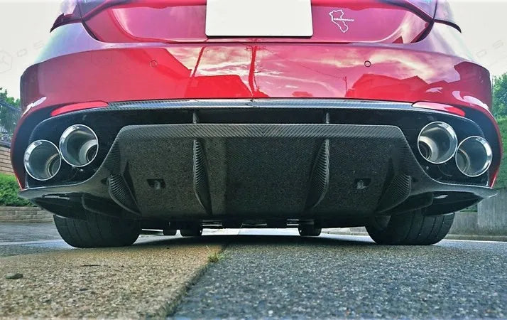 Quadrifoglio Carbon Fiber Diffuser