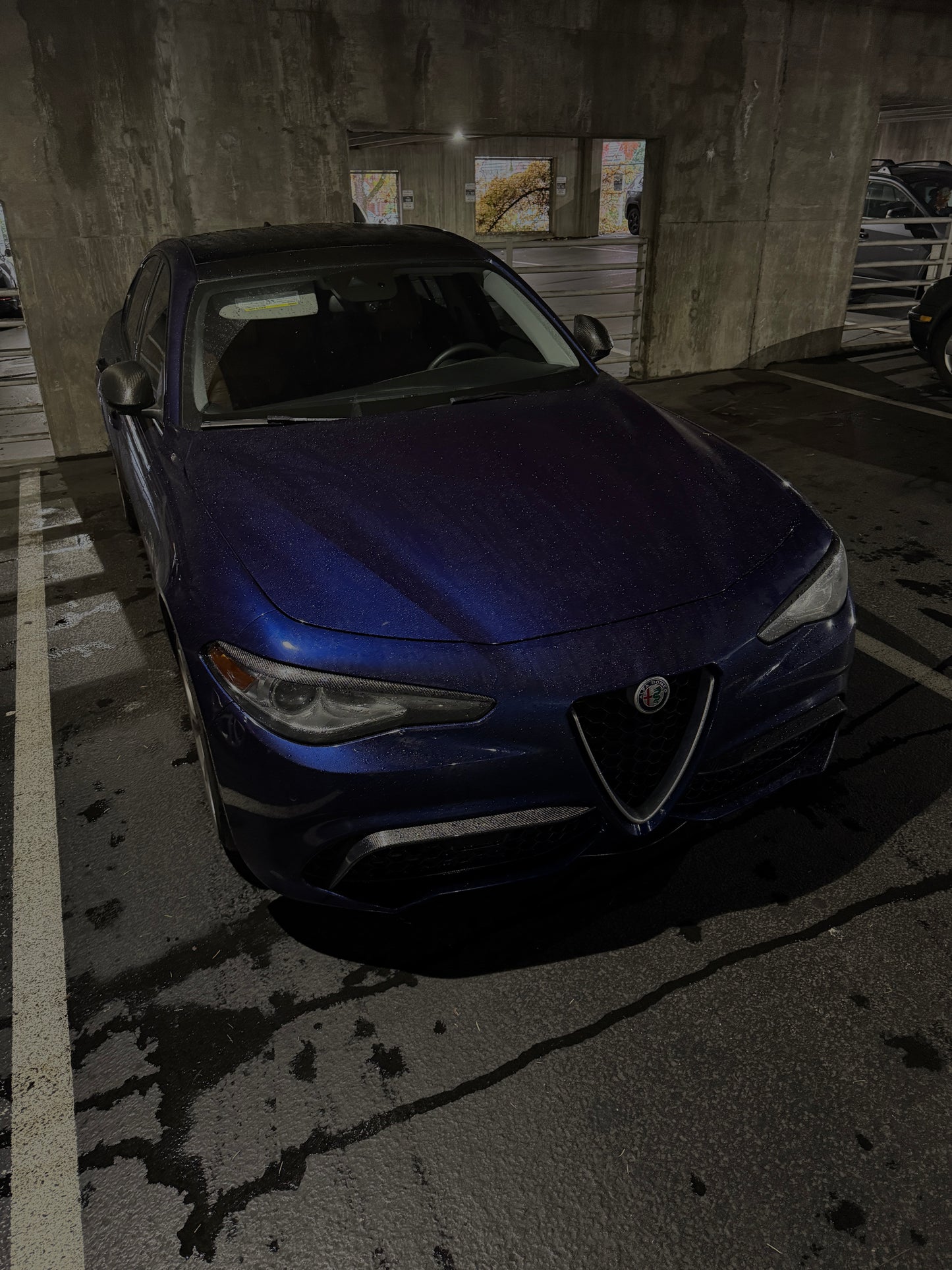 Alfa Giulia Sport Model Canards