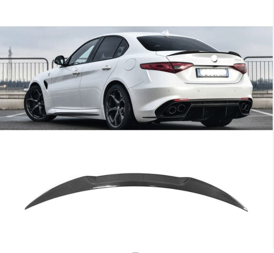 Quadrifoglio style spoiler
