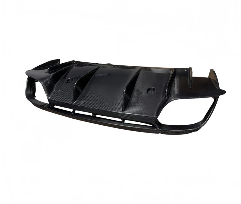 Quadrifoglio style Diffuser - Fits TI Sports Bumper